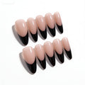 ✨ Classic French Almond Nail Set 4 Colours