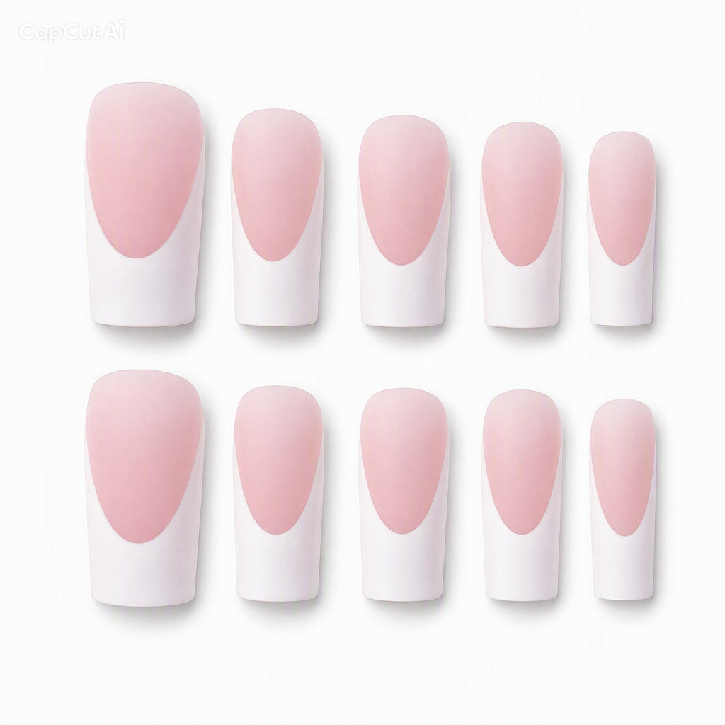✨ Milky White French Luxe🤍
