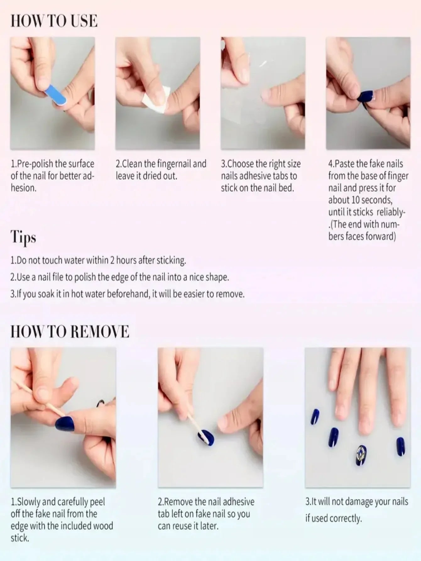 🦋 Royal Blue Luxe Nails